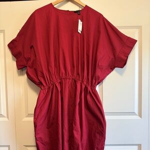 Banana Republic Poplin Mini Dress w Pockets - never worn! Size XL Tall